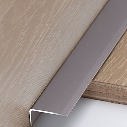 Stair Edge Nosing Trim Stair Nosing Protector,Step Edging/Edge Trim Floor Transition Profile Strips for Vinyl Wood Board Laminate,Metal L Molding Bar Wide 35mm,Red,White,Gold,Black