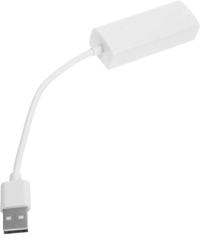 Adattatore di Rete USB 2.0 Rj45 Gigabit Bianco Abs Pvc | Trasferimento Dati Veloce 10/100/1000 Mbps, Compatibilità Ampia, Design Moderno Elegante