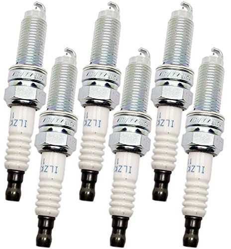auto-zündkerzen,auto-zündkerzenschlüissel 6 stücke 12290-R70-A01 Iridium Zündkerze ILZKR7B11 7751 / Fit für Odyssey Pilot Ridgeline RDX TL TSX 3.5L 12290R70A01 drehmomentschlüssel zündkerzen auto(6pcs