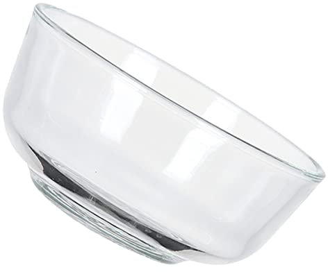 Cabilock Ensaladera De Vidrio Claro Cuenco para Servir Ideal para Frutas y Ensaladas