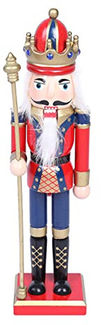 Ciieeo 1 Pc Casse Noisette Ornements Casse-Noisette Écureuil Décorations Suspendues Casse-Noisette Opération Casse-Noix Musical Soldats Poupée Décoration De Bureau De Noël Gok Chiffon