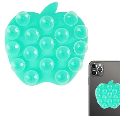 Silicone, tazza di aspirazione in silicone, custodia per cellulare, supporto a ventosa su entrambi i lati, supporto a ventosa, adesivo portatile alla moda, supporto per computer desktop, cruscotto