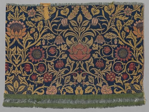 XcBAIHOUD Bekannt Leinwandbilder Deko Bilder Leinwandgemälde Veilchen und Akelei von William Morris Wand Wanddekoration für Zimmer 60x90cm