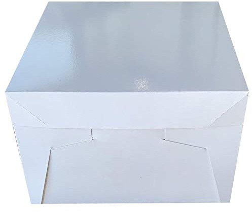 Mytortenland Tortenkarton/Tortenbox 25x25 Höhe 20 cm 10 stk.