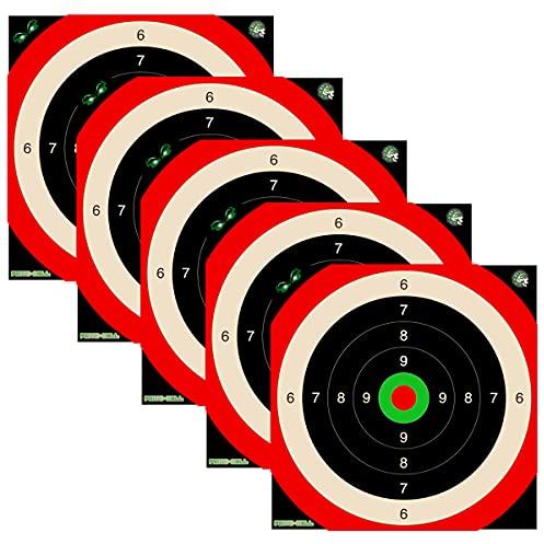 fritz-cell 900 Zielscheiben Kleinkaliberscheiben 14x14 Luftgewehr Luftpistole Kleinkaliber Airgun…