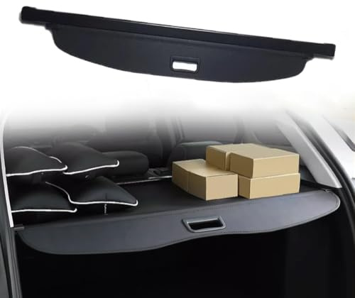 Auto Einziehbarer Laderaumabdeckung Kofferraum für B.e.n.z B Klasse W245 B180 B200 B170 2005-2011, Schwarz Schutz Der Privatsphäre Abdeckung Hutablage Cargo Cover, Ausziehbar Kofferraumabdeckung Rollo