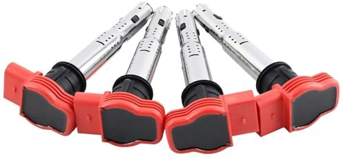 FURREN Zündspule 4Pcs Auto Zündspule 06E905115G ABCDE 07K905715F Für VW Für Jetta Für Golf Für Passat Für Tiguan Für CC Zündung Zündungswerkzeug