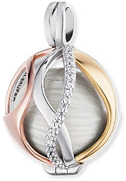 Engelsrufer Damen Anhänger 925 Sterlingsilber zirkonia ER-20-PARADISE-XS-TZ