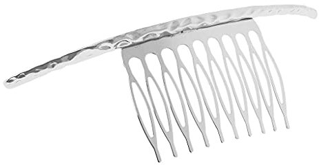 chiwanji Damen Haarschmuck aus aus Haarspangen Haarklammern Haarkämme Stecken Kamm Haargesteck für Brautfrisur Frisurhilfe, Silber