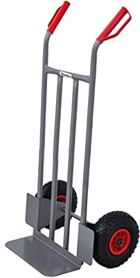 Carrello modello Eco portasacchi portata 150 kg portatutto portapacchi struttura in acciaio verniciato con ruote pneumatiche