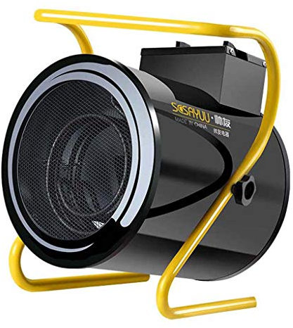 Industrial Heater, 380V Home Energy Saving High Power Hot Air Blower Convenient | Factory Breeding Farm Bathroom IPX4 Electric Heating