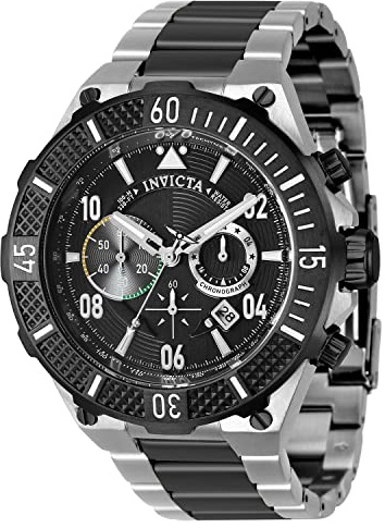 INVICTA Aviator 40511 Herren-Armbanduhr, Quarz, 50 mm
