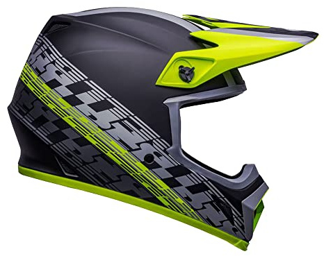 Bell Helmet Mx-9 Mips Offset Matte Black/Hi-Viz Yellow S