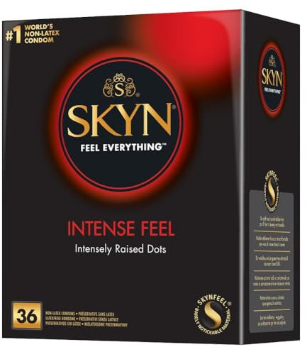 Skyn Intense Feel Kondome, Transparent, 19 cm