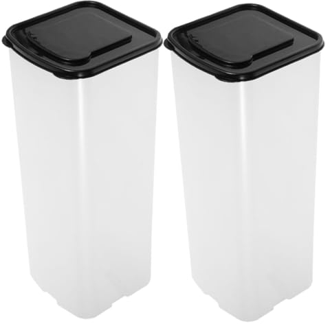 ABOOFAN 2pcs Top Bread Bin Airtight Bread Storage Container Bins for Kitchen Countertop