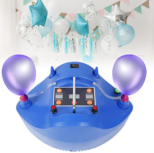 Elektrische Luftballonpumpe, 1200W - 3,5 PSI Multifuktional Ballonpumpe, Quantitative Aufblasgerät mit Zeiteinstellung Funktion für Große Partys