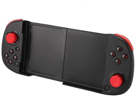 Bewinner Mobile Game Controller for, Wireless Phone Controller with Phone Case Support, RGB Gaming Controller, Mobile Gaming Controller with BT 5.0 Wireless Gamepad for, Extendable
