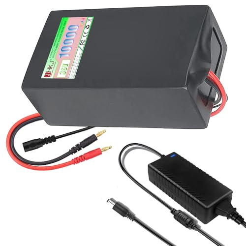 JHKJ Batterie au Lithium 36V 20Ah 10Ah 15Ah 12Ah Batterie Lithium-ION 48V 15Ah 12Ah 20Ah 10Ah Batterie Rechargeable avec Chargeur pour Moteurs 250W 500W 1000W,36v10ah