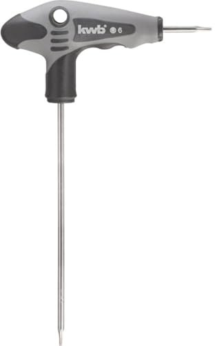 kwb Torx Schraubendreher T6 689706 (mit T-Griff zur optimalen Kraftübertragung)