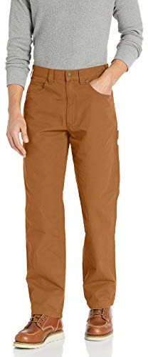 Amazon Essentials Men's Relaxed-Fit Carpenter Utility Pant with Tool Pockets - Discontinued Colors, Rust, 30W x 30L