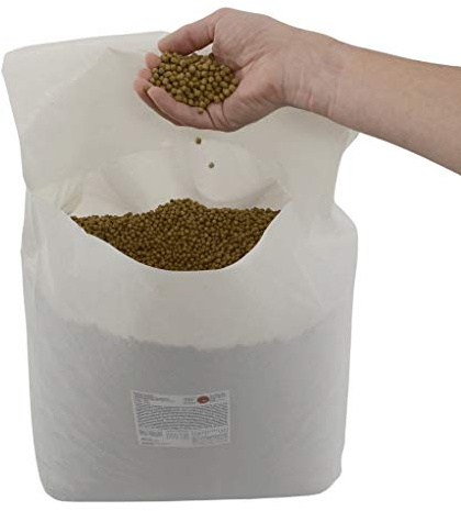 KOIMENUE® Basic - Koi Fischfutter (10 kg Sack), Ganzjahresfutter, schwimmendes, vollwertiges 5mm-Ganzjahresfutter aus Deutschland mit Biomos & ProEn für Frühjahr, Sommer, Herbst & Winter für Koi