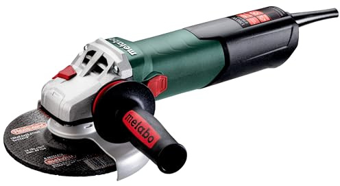 metabo Winkelschleifer WEV 17-150 Quick - 1700 W, 150 mm Scheibendurchmesser, 10000 U/min - VTC Elektronik, M-Quick-System, vibrationsdämpfender Griff, Staubschutz - Für professionelle Anwendungen
