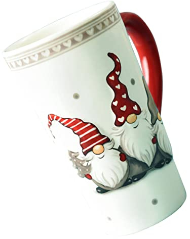 Cabilock 1 Pc Tasse à Lait De Noël Tasse De De Noël s à Café De Décor De Dépoque De Cadeaux Pour Enfants Santa Bureau Tendance En Porcelaine Céramique