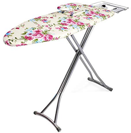 Herramienta de Limpieza Tabla de Planchar Grande, Colgador de Planchado Plegable multifunción para Dormitorio Hotel lavandería balcón con Bandeja