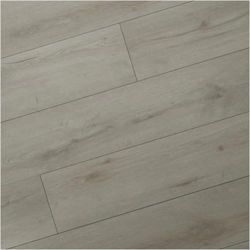 HORI Klick Hart Vinylboden aus hochwertigem SPC ohne PVC, Geraldton, stilvolle Landhausdiele, 1,76 m², Trittschalldämmung, wasserfest, für Fußbodenheizung und Feuchträume geeignet,