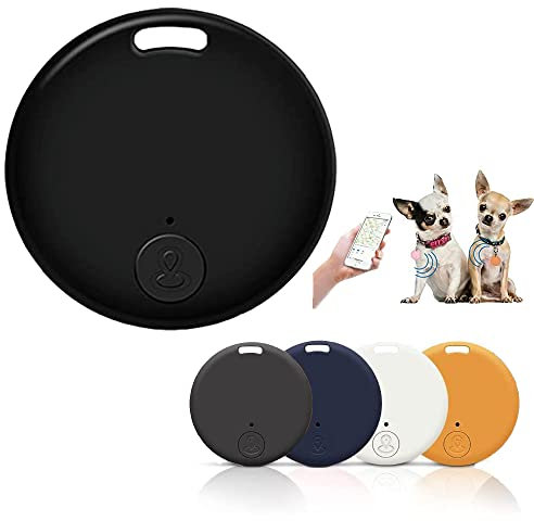 Qualihome Key Finder Smart Bluetooth Tracker, Anti-Lost Item Locator for Keys, Wallet, Pets, Luggage, Child, Works With Android & iOS (4 Pack)