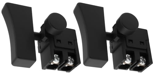 Create idea 2 Interruptores de Herramienta Eléctrica Modelo 6A Compatibles con Amoladoras Angulares Y Herramientas Eléctricas.