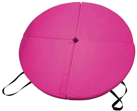 Pole Dance Matte Pole Dance Matte, faltbare Pilates-Matte, Yoga-Pad for den Bodenschutz(Rose Red)