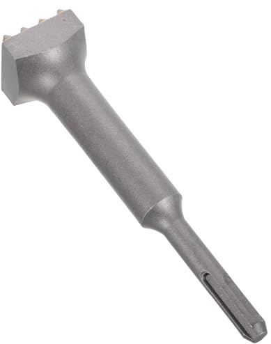 Alipis Scalpello per Calcestruzzo Elettrico a Doppio Uso Punta a 16 in Lega, Martello per Irruvidire Superfici Muro e Demolizione, Utensile per Trapano a Percussione per Piastrellatura