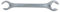 BRILLIANT TOOLS Plastic 32x36 mm Classic Open Double Ring Spanner Offset Wrench