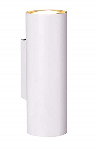 Trio Leuchten 212400201 - Lampada da parete Marley, in metallo bianco opaco, non inclusa 1 x GU10