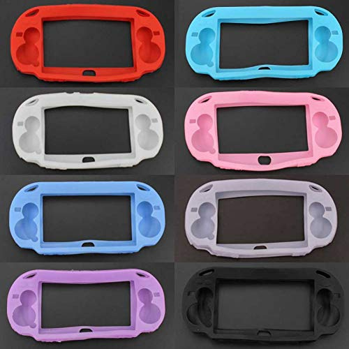 Replacement Silicone Case Cover Protective Skin Housing Shell For PSV 1000 Gamepad (Black)