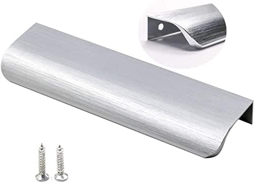 LONTAN 15 Pièce Argenté Poignée Meuble Cuisine 128mm Alliage d'aluminium Poignées de Meubles LS7027SNB128