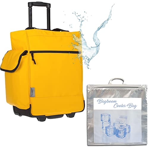 alessandro Einkaufstrolley Wheel Trolley Shopping Damentasche Einkaufsroller Korb Shopper + Thermo Tasche
