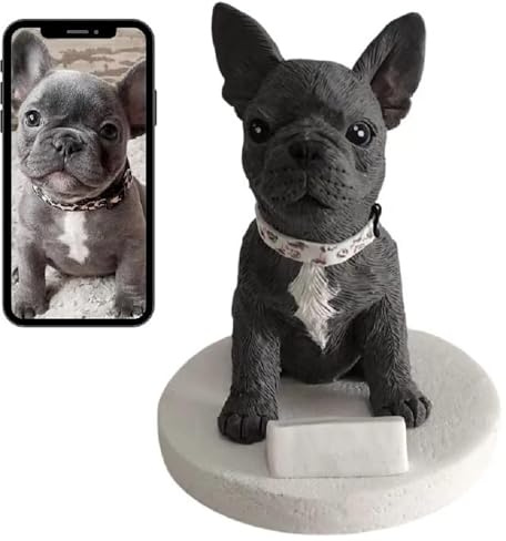 HARVEST HOUSE Benutzerdefinierte Wackelkopf, Benutzerdefinierte Bobbleheads Figur, Vollständig Personalisierter Wackelkopf, Personalisierte Geschenke Basierend Auf Ihren Haustier Fotos