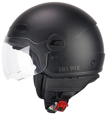 CGM 191A PIX MONO Nero opaco sagomata XXL Matte Black