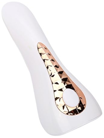 Didiseaon Lámpara LED de Uñas Portátil 5 Luces Dobles para Secado Rápido de Gel UV y Gel Extendido, Material Abs Blanco, Adecuado para Uso en Casa y Salones de Manicura Color Aleatorio
