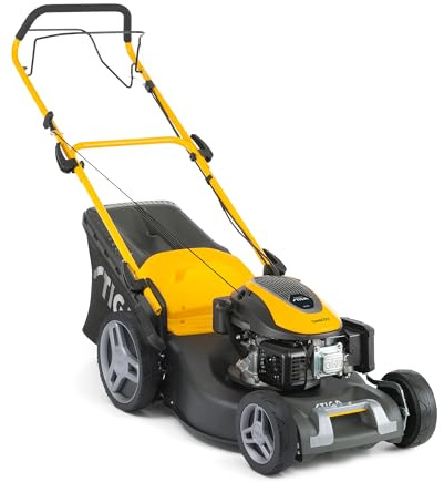 STIGA Combi 53 S Petrol Lawn Mower – Self-Propelled, 166cc Engine, 51cm Cutting Width, 3-in-1: Collection, Mulching & Rear Discharge, 60L Grass Collector