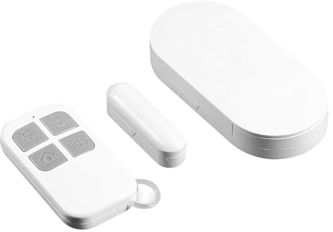 ZONADAH Türalarmsensor, Eingangs-Einbruchalarm, kabelloser Fernfensteralarm mit Fernbedienung, 130 dB Alarmsensor, Sicherheitsalarm-Warnsystem für Zuhause, Geschäft, Kindersicherheit