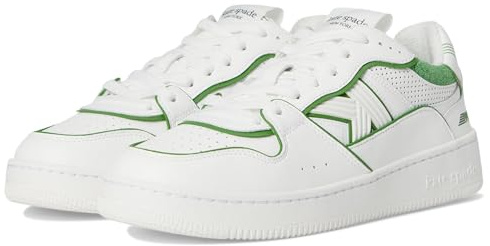 Kate Spade New York 93 KICKS Sneakers True Vit/Ks Grön Storlek 8