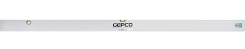 GEPCO Richtlatte 60-200cm Aluminium Putzlatte 2 Libellen Wasserwaage 200 cm