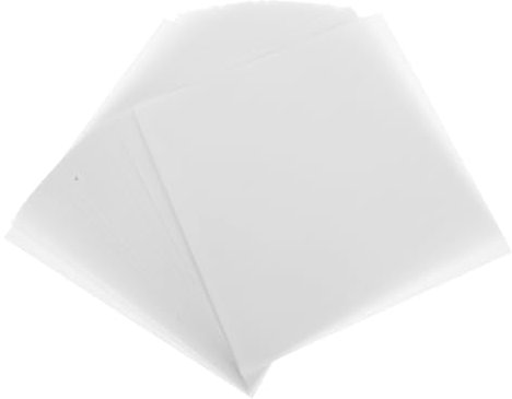 Papier pour Crêpes au Sucre 100 Feuilles, Papier Blanc en Papier