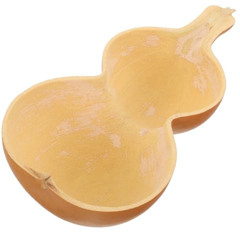 IMIKEYA Gourd Bath Water Ladle Sauna Scoop Multipurpose Pouring Ladle Wooden Bathing Spoon for Home Bathroom Spa Bath Shower Accessory