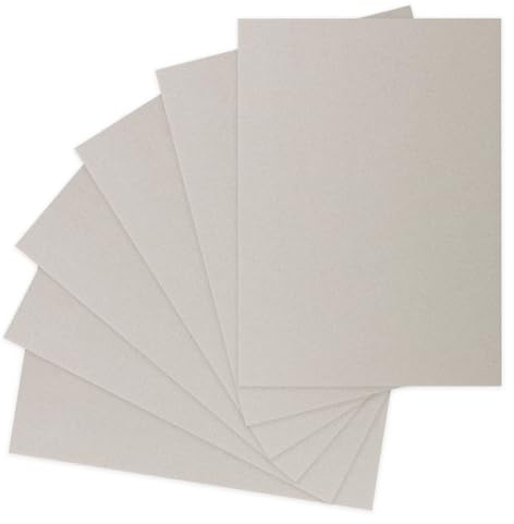 8.5 x 11 In, 6pcs(2mm), Book Boards, Chipboard Sheets, for Binding Covers, Backing and Crafts - Sturdy Alternative to Thin Cardboard Sheets