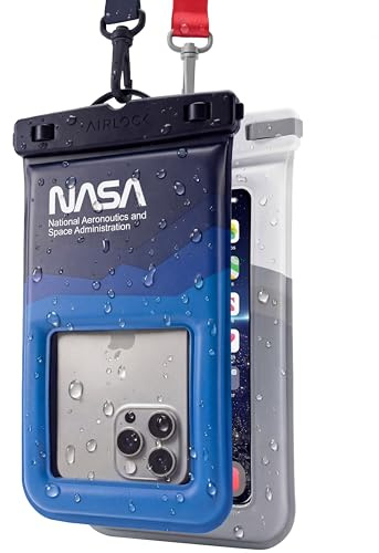 NASA Vattentätt mobilfodral – AirLock™ IPX8-certifierad med K24 flytskum (2-pack)