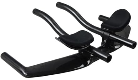 SOYDAN tt Handauflage Griff Verlängerung Bar Lenker TT-Lenker-Fahrradteile Radfahren Fahrradzubehör Vollcarbon-Straßenlenkerauflage Barenden 31,8 mm 638 g (Color : 25degree gloss 420mm)